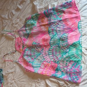 Lilly Pulitzer neon shell tank